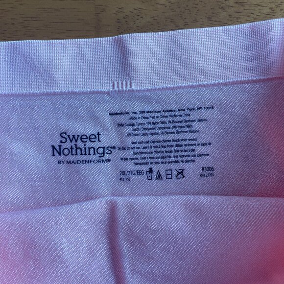 NWOT Set of 2 - Size 2XL Maidenform purple pink tummy control briefs - Picture 3 of 11